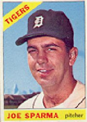 1966 Topps Baseball Cards      267     Joe Sparma